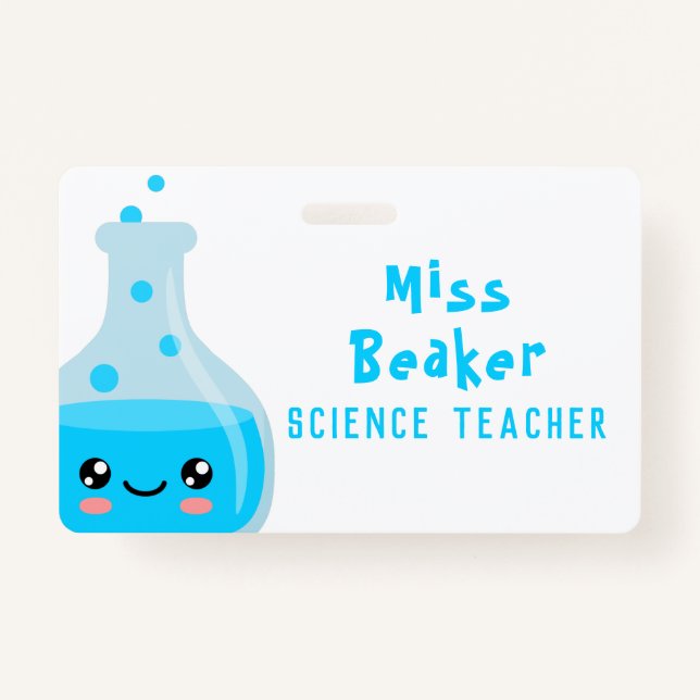 Badge de l'enseignant scientifique (Devant)