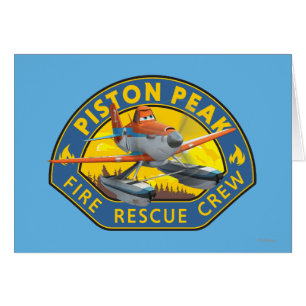 Badge de l'équipage de la Secourt d'incendie Dusty