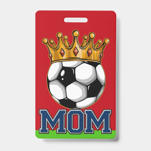 Badge de MAMAN du football (Avant)