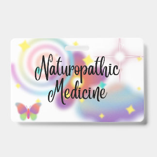 Badge de médecin naturopathe