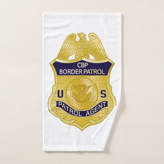 Badge de patrouille frontalière des États-Unis Imm (Serviette à main)