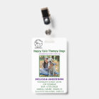 Badge de photo d'identification personnalisé pour 