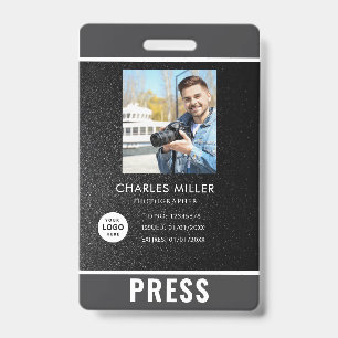 Badge de photographe de presse