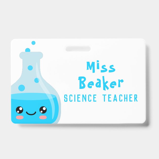 badge de professeur de sciences (Avant)