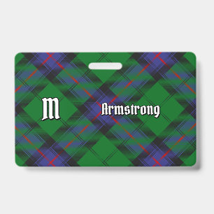 Badge de tartan du clan Armstrong