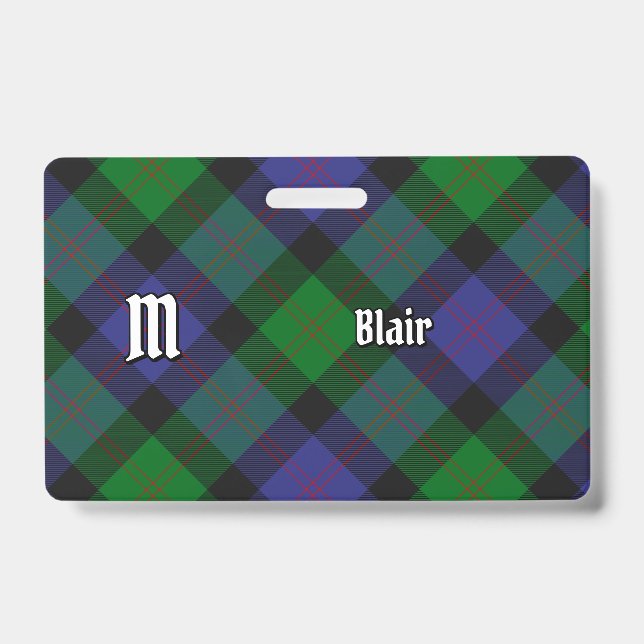 Badge de tartan du clan Blair (Avant)