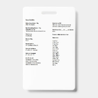 Badge Débit d'oxygène et tags de conversion