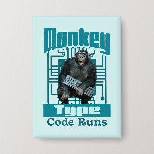Badge Développeur Full-Stack de type singe, code s'exécu