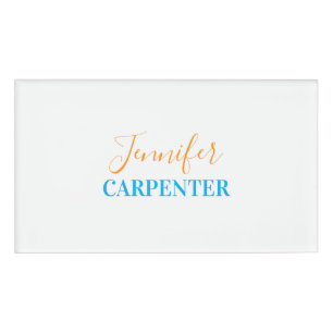 BADGE D'IDENTIFICATION 