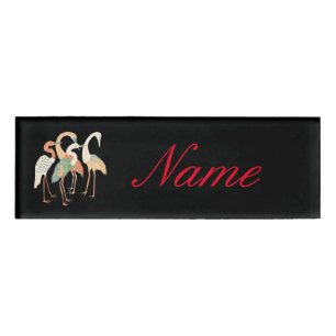 Badge D'identification 4 grues japonaises Thunder_Cove
