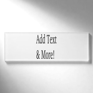 Badge D'identification Ajouter du texte et plus ! Customisez votre propre
