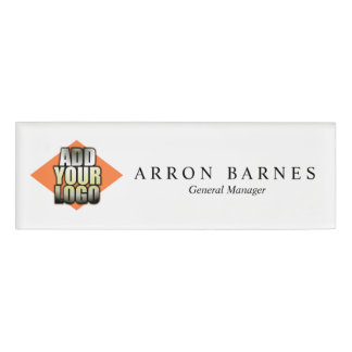 Badge D'identification Ajoutez votre étiquette nommée magnétique de