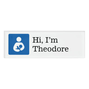 Badge D'identification Allaiter l'icône