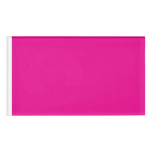 Badge D'identification Arrière - plan rose avec des idées de conception d