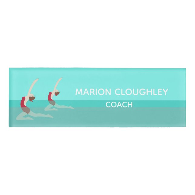Badge D'identification Artistic Swimming (Devant)