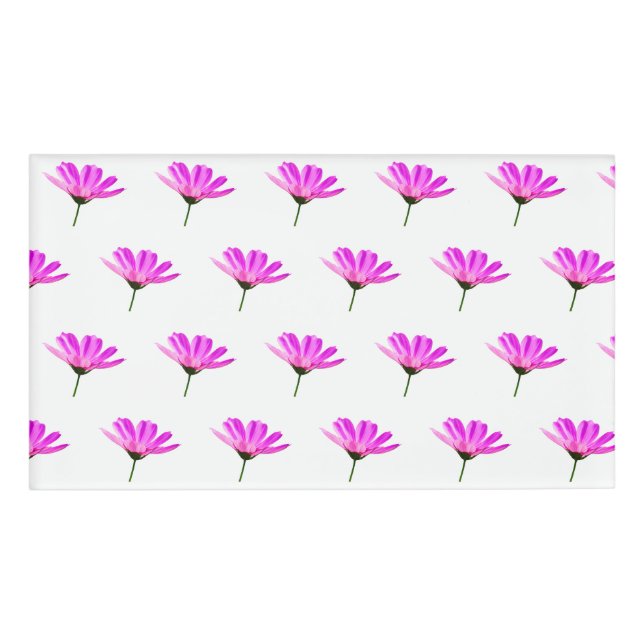 Badge D'identification Baise rose (Devant)
