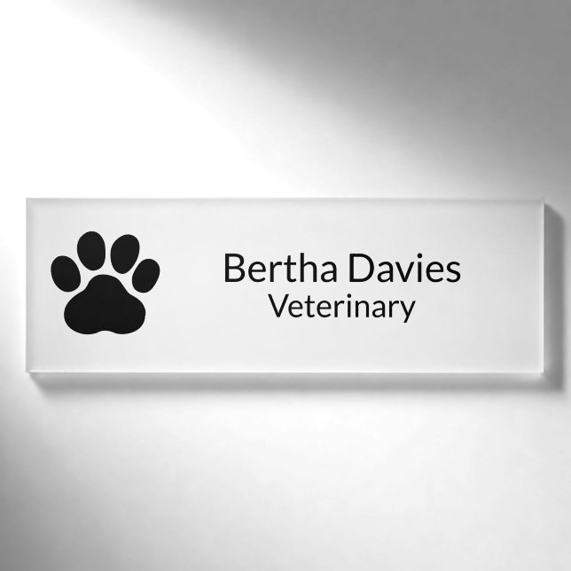 Badge D'identification Balise de nom personnalisée Badge, Balise de nom,  (Devant)