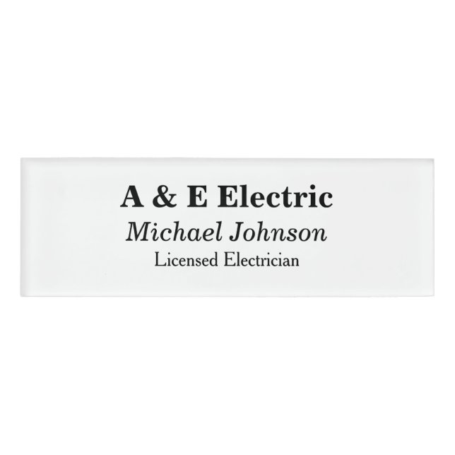 Badge D'identification Balise d'identification professionnelle HAMbWG (Devant)