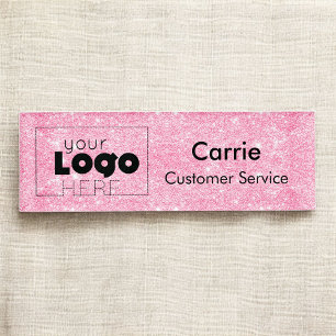 Badge D'identification Balise Nom de l'employé du logo personnalisé Parti
