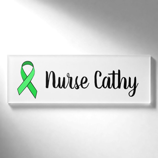 Badge D'identification Balise Nom de l'infirmière personnalisée (Devant)