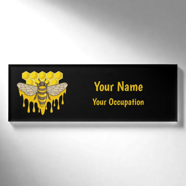 Badge D'identification Bee Hive (Devant)