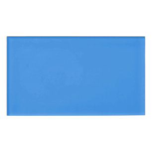 Badge D'identification Bleu de France  (couleur unie)