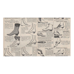 Badge D'identification Catalogue de chaussures pour dames vintage - 1900s