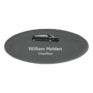 Badge D'identification Chauffeur limousine classique