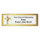 Church Pastor Classy Or Et Noir