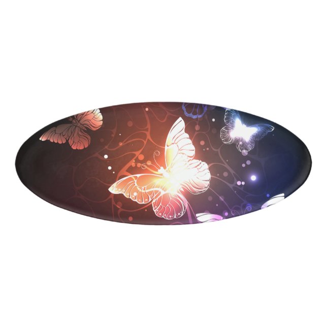 Badge D'identification Clowing Night Butterflies (Devant)