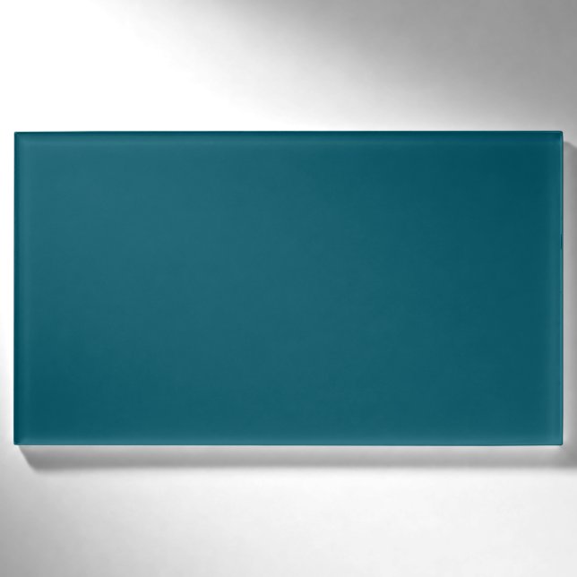 Badge D'identification Coloris uni uni turquoise (Devant)