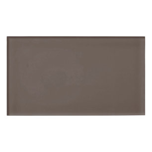 Badge D'identification Contre un mur Brown élégant
