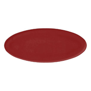 Badge D'identification Couleur solide Maroon
