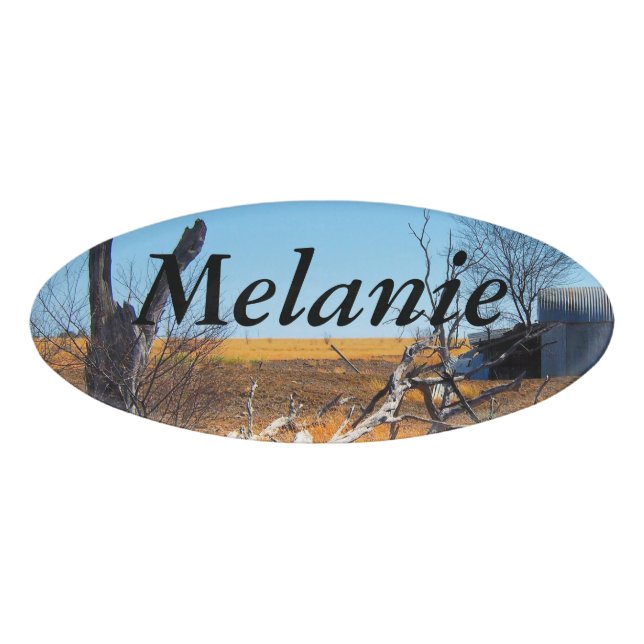 Badge D'identification Créez votre propre étiquette nommée (Devant)