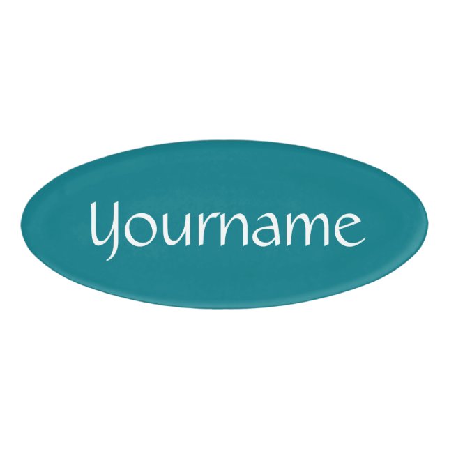 Badge D'identification Créez votre propre étiquette nommée (Devant)