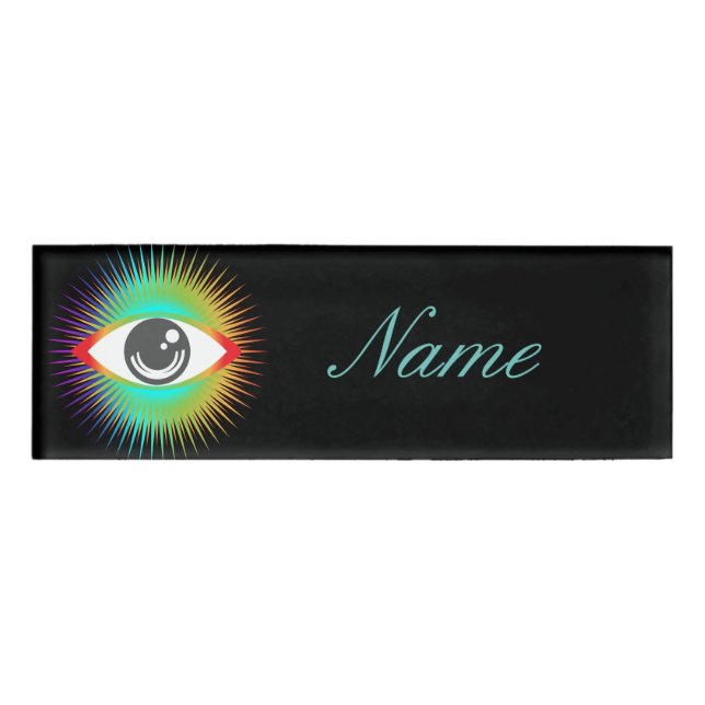Badge D'identification Cute oeil Alien Thunder_Cove (Devant)