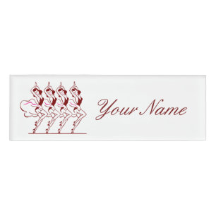 Badge D'identification Dancing Girls Thunder_Cove