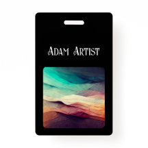 BADGE D'IDENTIFICATION DE L'ARTISTE