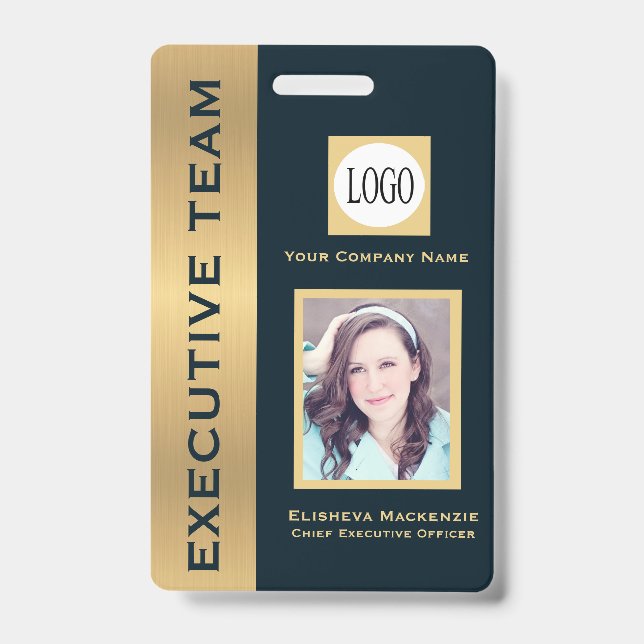 Badge d'identification de l'employé de la directio (Avant)