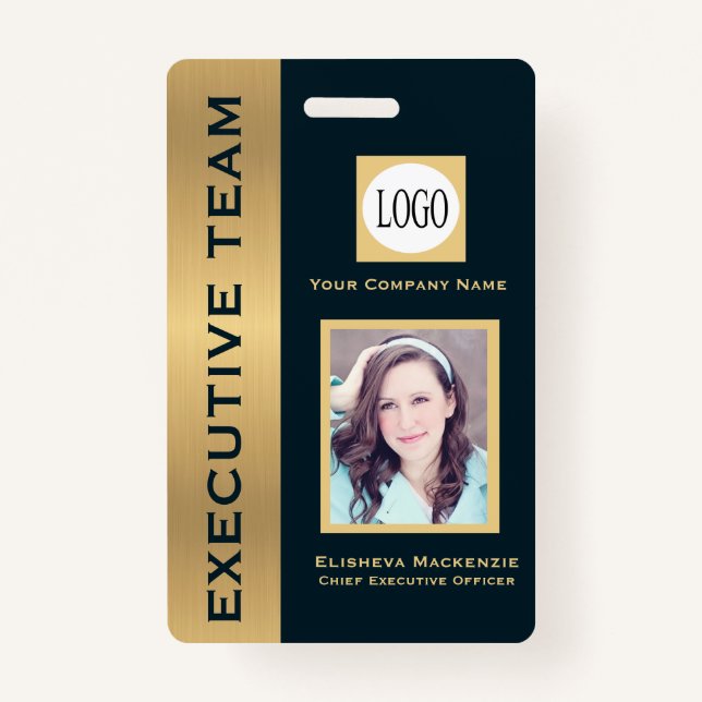 Badge d'identification de l'employé de la directio (Devant)
