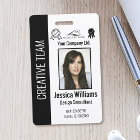 Badge d'identification d'entreprise personnalisé p
