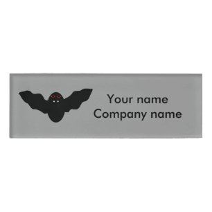 Badge D'identification Déplaisant Halloween Vampire chauve-souris personn