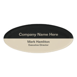 Badge D'identification Directeur exécutif