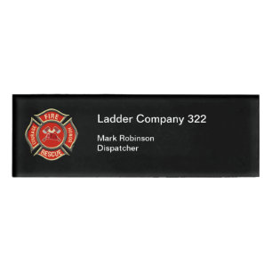 Badge D'identification Dispaceur d'alarme d'FIrehouse