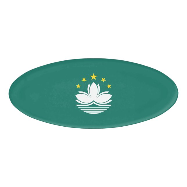 Badge D'identification Drapeau de Macao (Devant)
