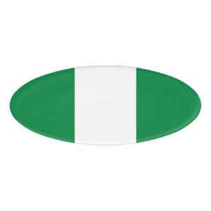 Badge D'identification Drapeau du Nigeria