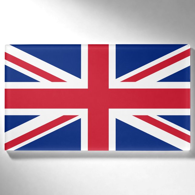 Badge D'identification Drapeau du Royaume-Uni (Devant)