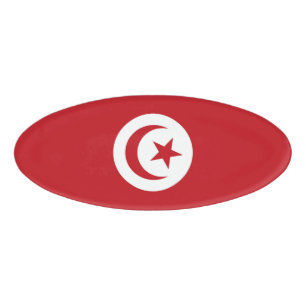Badge D'identification Drapeau tunisien
