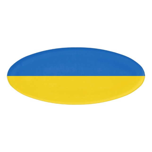 Badge D'identification Drapeau ukrainien (Devant)