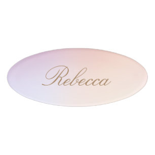 Badge D'identification Élégant employé personnel Nom magnétique Balise Ba